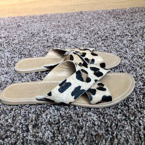 Talbots by Matisse Sandals (Leopard print, Size 7M)